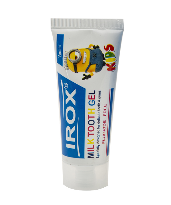 Irox   kids Milk tooth gel        80g-ايروکس خميردندان ژله اي کودک  شيري    گرمي80