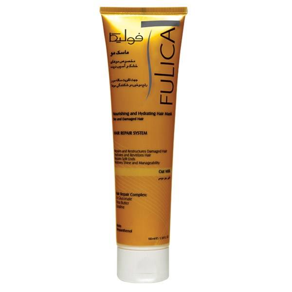 Fulica Hair Mask Hair Repair System        100ml-فوليکا ماسک مو خشک و اسيب ديده-