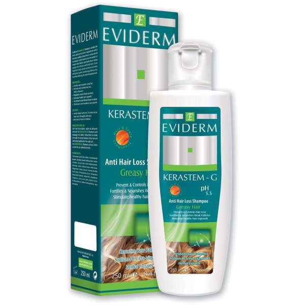 Eviderm Shampoo Kerastem_G-اويدرم شامپو کراستم جي