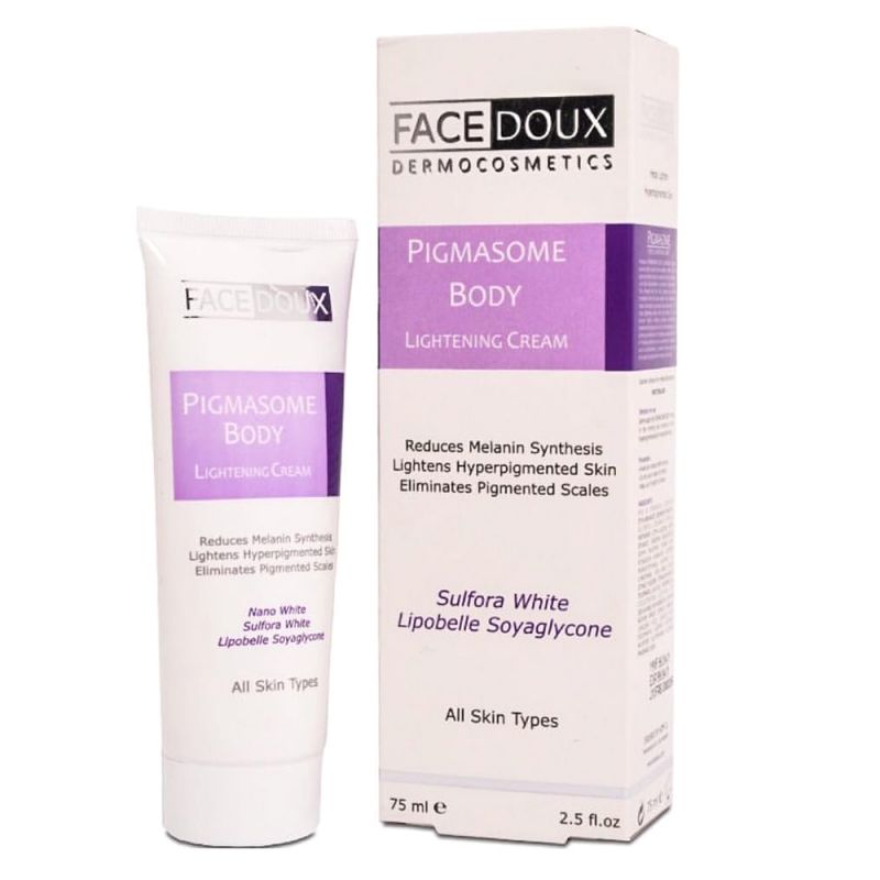 Face Doux Pigmasome Body Lightening Cream   75ml-فيس دوکس کرم روشن کننده بدن                 75ml