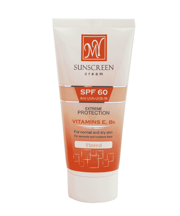 My Cream Sunscreen Tinted                  SPF60-ماي کرم ضدآفتاب پوست خشک رنگي