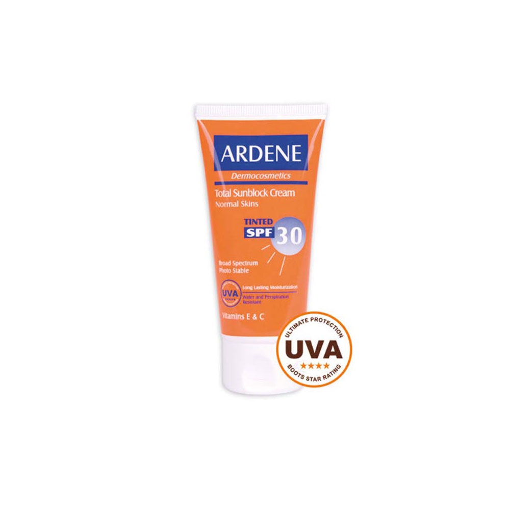 Ardene Cream total sunblock cream    spf30-آردن کرم ضدآفتاب حاوي ويتامين