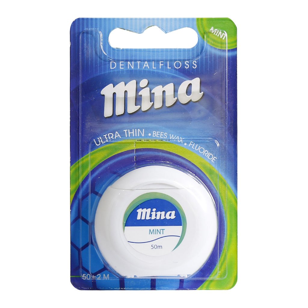 Mina Dental Floss-مينا نخ دندان نازک