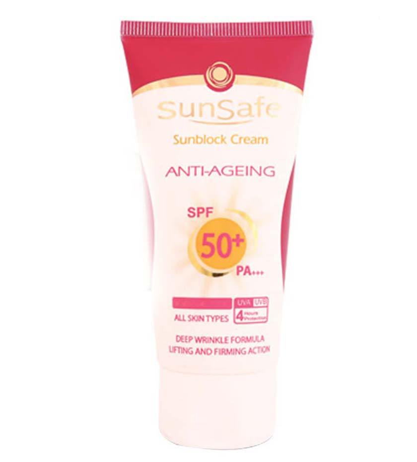 SunSafe Anti-Ageing medium beige-سان سيف ضد افتاب ضد چروک