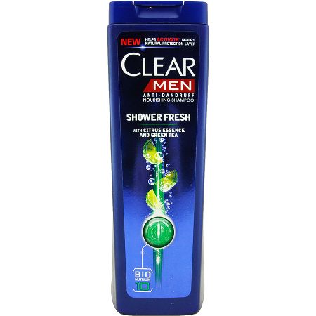 Clear Shampoo Shower Fresh Men             400ml-کليير شامپو مردانه طراوت بخش               400ml