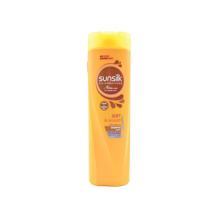 Sunsilk Shampoo Soft_Smooth                350ml-سان سيلک شامپو موي خشک                    م 350