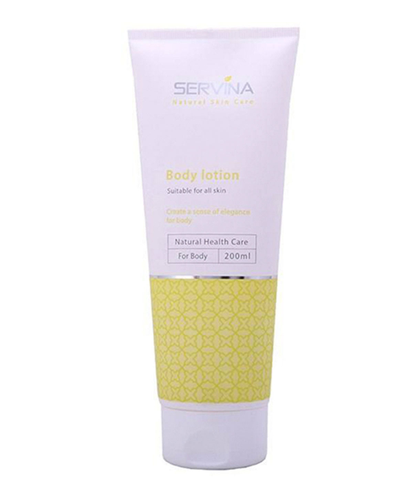 Servina Body Lotion                        200ml-سروينالوسيون بدن با رايحه گلهاي بهاري      200ml