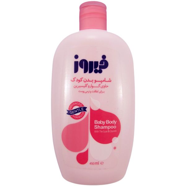 Firooz Baby Body Shampoo         300ml-فيروز شامپوبدن کودک حاوي گوار