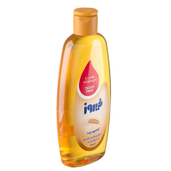 Firooz Baby Shampoo Whet Germ             300ml-فيروز شامپو بچه پروتئينه جوانه گندم (جديد)  300ml