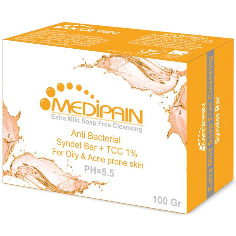 Medipain Anti Bacterial + TCC  1%-مديپن پن آنتي باکتريال  مخصوص پوست چربTCC+