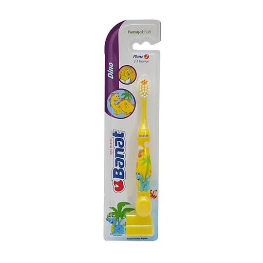 Banat Dino Kids Toothbrush-مسواک بچه دينو بنات