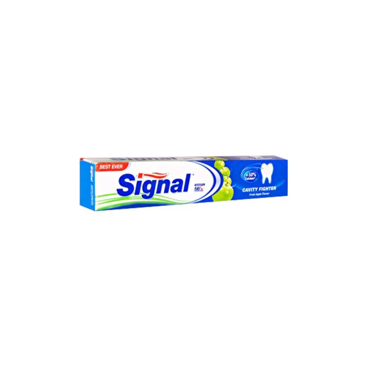 Signal Toothpaste Fresh Apple Flavour      100ml-سيگنال خمير دندان ضد پوسيدگي طعم سيب       100ml