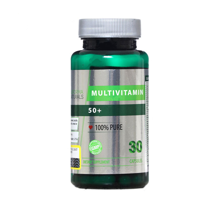 کپسول مولتی ویتامین +50 نوفرما نچرالزNuforma naturals Multivitamin 50+ Capsules